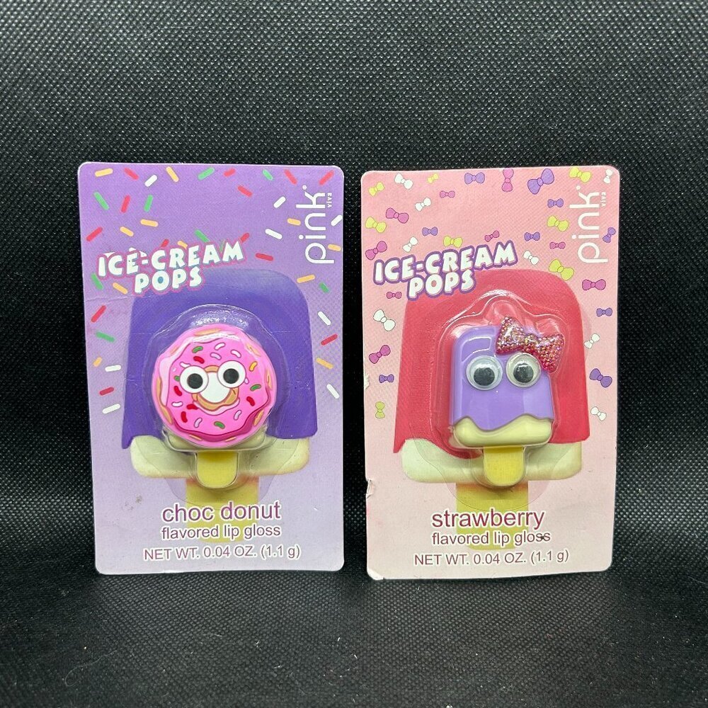 New in package Ice Cream Pops flavored lip gloss